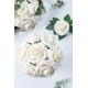 thumbnail image 2 of 25 piezas de flores artificiales de espuma de tacto real para decoración de bodas, damas de honor, ramos de mesa, decoración de fiestas, D, 2 of 5
