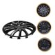 thumbnail image 5 of IDEANATEGRATE 2Ud Cubiertas Decorativas Para De Automóvil Negras Resistentes Y Fáciles De Instalar, 5 of 8