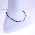 thumbnail image 4 of Cadena Cuerda Cera Tejida Collar Cordón Goma 16/18/24 Pulgadas Unisex Acero Inoxidable 3 Mm Cierre a Presión duradero Likrtyny, 4 of 8