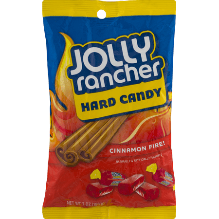 JOLLY RANCHER Cinnamon Fire Hard Candy, 7-Ounce Bags, 7.0 OZ