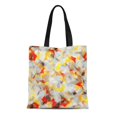 thumbnail image 1 of NUDECOR Sac Fourre-Tout en Toile Abstrait Marbre Coloré Camouflage Moderne Exotique Ressemble Numérique Durable Réutilisable Épaule Courses, 1 of 1
