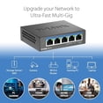 thumbnail image 3 of D-Link 5-Port Multi-Gigabit Unmanaged Switch - DMS-105, 3 of 7