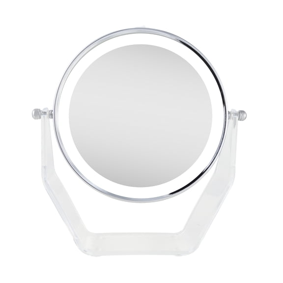 Zadro Dual Lighted Makeup Mirrors with Magnification & Swiveling Heads