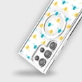 thumbnail image 4 of Samsung Galaxy S24 Ultra Clear Case - Blue and Yellow Bumble Design, 4 of 5