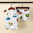 thumbnail image 2 of Baby Girl Clothes Toddler Summer Outfits Sleeveless Tie Strap Tank Top Elastic Waist Shorts Clothing Set Girls Summer Set 1-7 Years,12-18 Months, 2 of 5