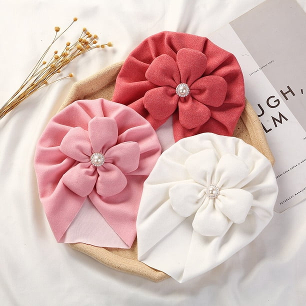 Boutique Faux Cashmere Baby Hat Warm Autumn Winter Beanies Solid Bow Topknot Bonnet Infant Boys Girls Caps New Turban Headwraps4 He Qiyong unisex