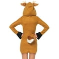 thumbnail image 2 of Leg Avenue Women's Fawn Cozy Reindeer Costume, Brown/Khaki, X-Large, 2 of 5