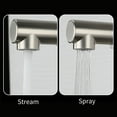 thumbnail image 2 of 360°Swivel Pull Out Kitchen Faucets with 2 Spray Modes Bathroom Sink Faucets Pull Down Sprayer Ceramic Valve Basin Water Tap with Cold & Hot Water Inlet Pipes, 2 of 8