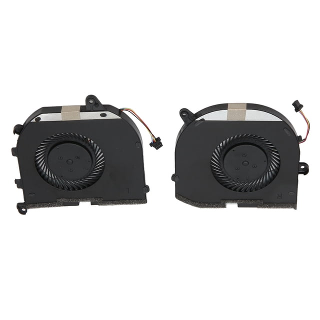 Enfriador de portátil de 4 pines, excelente disipación de calor, ventilador de refrigeración para portátil apto para Dell XPS 15 9570 7590 Series 008YY9 0TK9J1 CPU+Ventilador de refrigeración GPU
