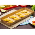 thumbnail image 2 of GROWTH TANK Non-Stick Removable Loose Bottom Quiche Tart Pan Rectangle Tart Pie Pan Mold, 2 of 9