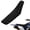 Black, variant on XYZCANDO Navy Blue Dirt Bike Seat Cover Waterproof Motorcycle Seat Cover for E Dirt Pit Bike Ebike Motocross Motorcycle Enduro CR CRF XR 50 85 125 150 230 250 450