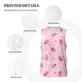thumbnail image 3 of Pofeuu Floral Strawberr Print Basketball Jersey, Shirts for Men Youth Basketball Jersey Crew Neck-XX-Large, 3 of 6