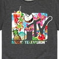 thumbnail image 3 of MTV Logo - Pineapple Party - Toddler And Youth Short Sleeve Graphic T-Shirt, 3 of 5