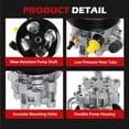 thumbnail image 5 of FIWARY Replace Part OE# 21-5363 Compatible with Toyota 4Runner 2003-2009, Toyota FJ Cruiser 2007-2009, Toyota Sienna 2007-2010, Toyota Tundra 2005-2006 Power Steering Pump, 5 of 5