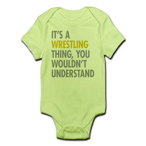 CafePress - Its A Wrestling Thing Infant Bodysuit - Baby Light Bodysuit
