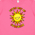 thumbnail image 4 of Inktastic Little Ray of Sunshine Cute Smiling Yellow and Orange Sun Boys or Girls Baby T-Shirt, 4 of 5