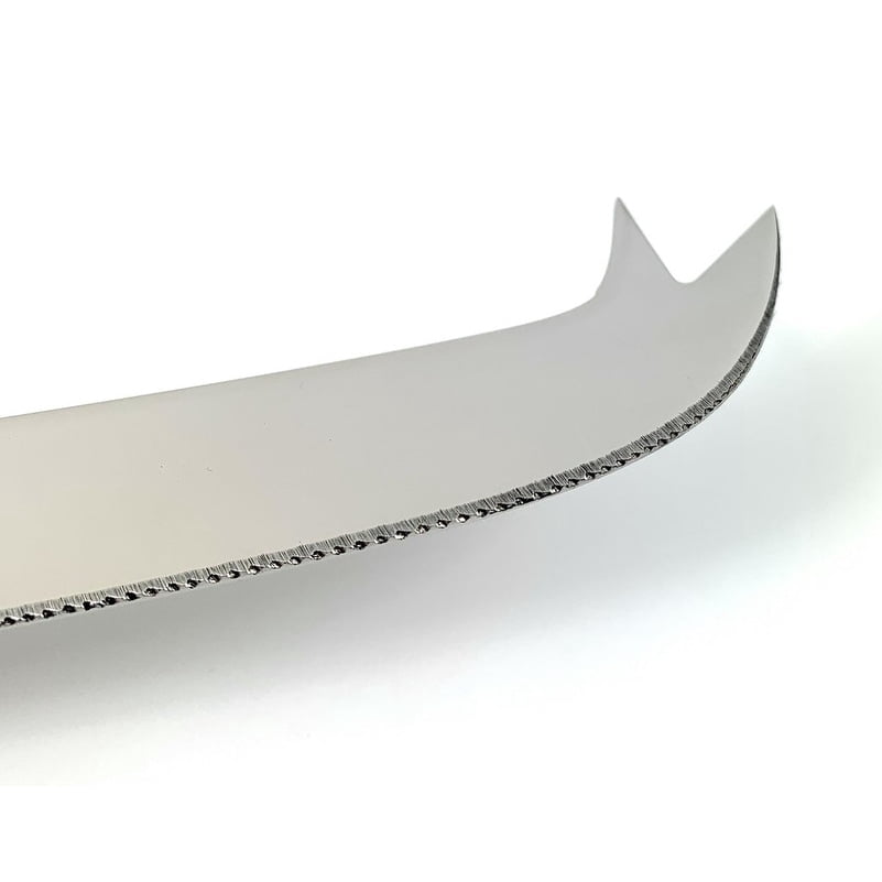 Classy R US LLC Cheese knives set of 4 (Stainless Steel, curved handle)
