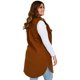 thumbnail image 3 of Abrigo diseño chaleco Roman Fashion/Tallas Extras, 7051 (Caramel) cafe 36 Roman Fashion CH-ST-7051-CAFÉ-ALL, 3 of 6
