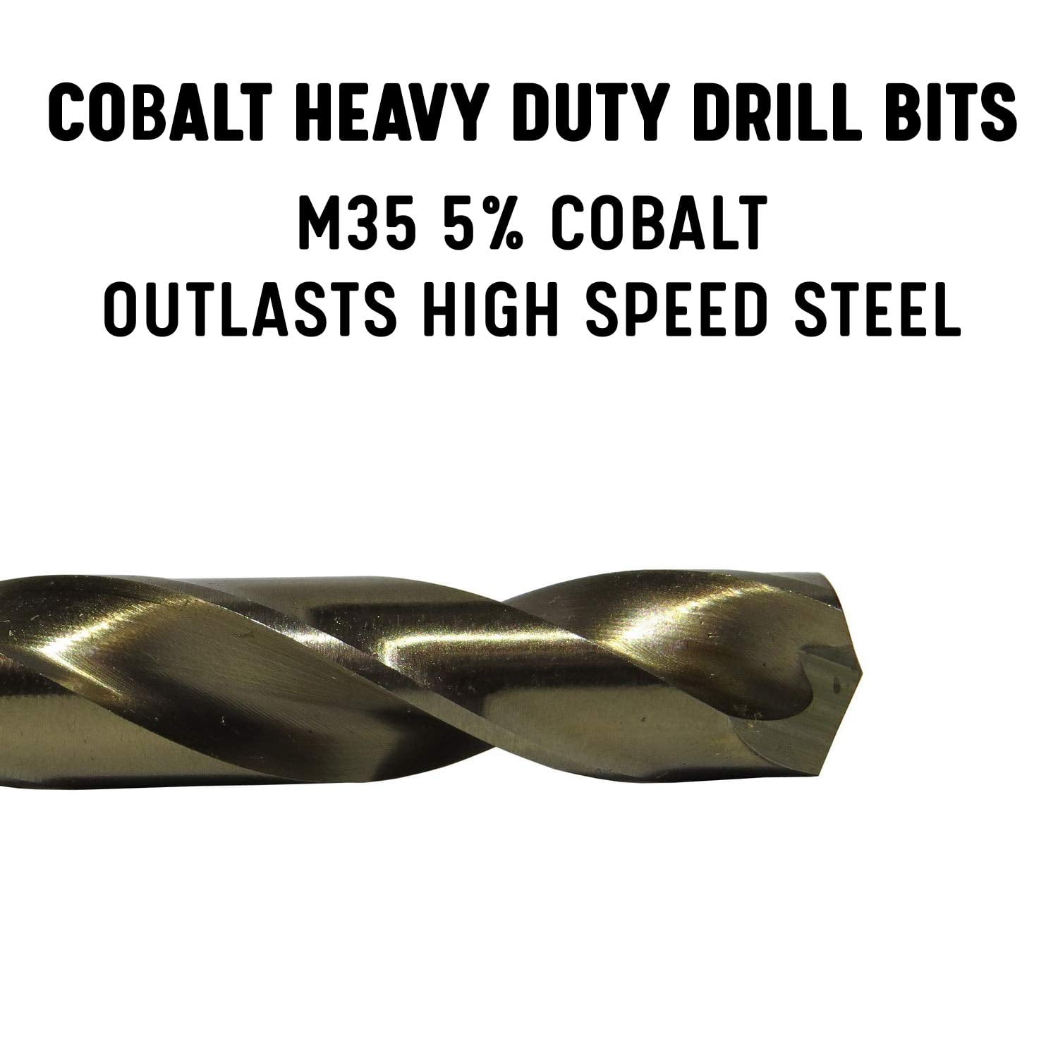 Qualtech #40 Cobalt Jobber Length Drill Bit DWDCO40 