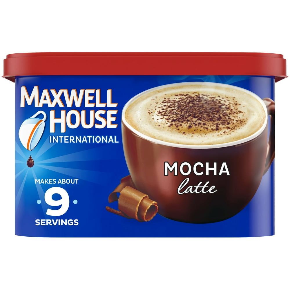Maxwell House International Mocha Latte CaféStyle Instant Coffee