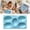 Light Blue, variant on Easter Egg Silicone Mold 1 Pack - 5 Cavity 3D Egg Shape Non-Stick Baking Tray for Chocolate, Candy, Cake, Dessert, and Summer Baking Projects - Food Grade Mold, Pink, 11.81x6.69x1.26 Inch, 1 PCS
