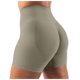 thumbnail image 1 of Pantalones cortos sin costuras con efecto lifting para mujer - Pantalones de gimnasio y yoga de cintura alta - Nailon y spandex - Tallas XS-XL, 1 of 4