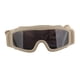thumbnail image 4 of Gafas de sol Desert Locust Gafas de sol Desert Locust a prueba de viento y arena para exteriores con 2 lentes color caqui, 4 of 15