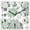 White Sage Green, variant on Sage Green Coastal Turtle Wooden Wall Clock Silent Non Ticking, Ocean Coral Nautical Square Wall Clocks Battery Operated, Decor Clock for Home Office, Living Room, Kitchen, 10 Inch