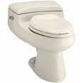 thumbnail image 1 of KHR K-3597-47 San Raphael Comfort Height One Piece Elongated Toilet Almond, 1 of 1
