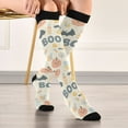 thumbnail image 5 of FORMRS Womens Knee High Socks Casual Long Thick Travel Daily Wear, 1 Pair, Halloween Cute Pumpkins, 5 of 6