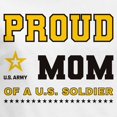 thumbnail image 3 of CafePress - Proud Mom Of A Soldier Black And Gold Long Sleeve T Shirt - Women's Long Sleeve Graphic Casual T-Shirt, 3 of 4