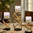 thumbnail image 4 of Kuiaobaty Flameless LED Candle with Color Changing Control 4H 8H Timer Remote Electric Pillar Candle 4 PCS for Room Fall Wedding Christmas Decorations Lavender Flower Sunflower Violet, 4 of 7