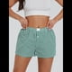 thumbnail image 5 of Pantalones Cortos de Pijama A Cuadros Y2K para Mujer, Tipo Bóxer Elástico, Estilo Urbano Verde S, 5 of 10