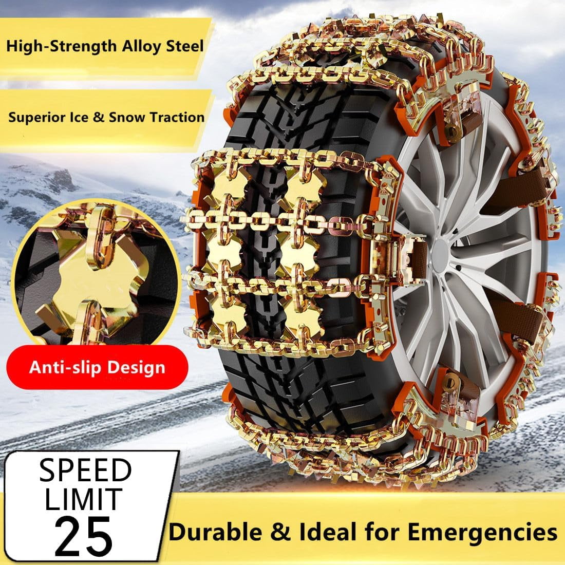 Security Chain Z547 Z Chain Passenger Car Truck Snow Traction Tire