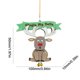 thumbnail image 3 of Colgantes navideños para el hogar Jingle My Bells decoración navideña única de madera, 3 of 8