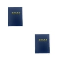 thumbnail image 4 of Matsuzay Hogar 60 bolsillos monedas Mini colección almacenamiento Protector libro portátil fichas sellos álbum carpeta organizador dinero Type1 NO1, 4 of 6