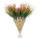 thumbnail image 1 of YSNOOWE Flor Artificial Colgante Rosa En Cesta Decorativa Para Pared Y Jardín Resistente A Exteriores, 1 of 8