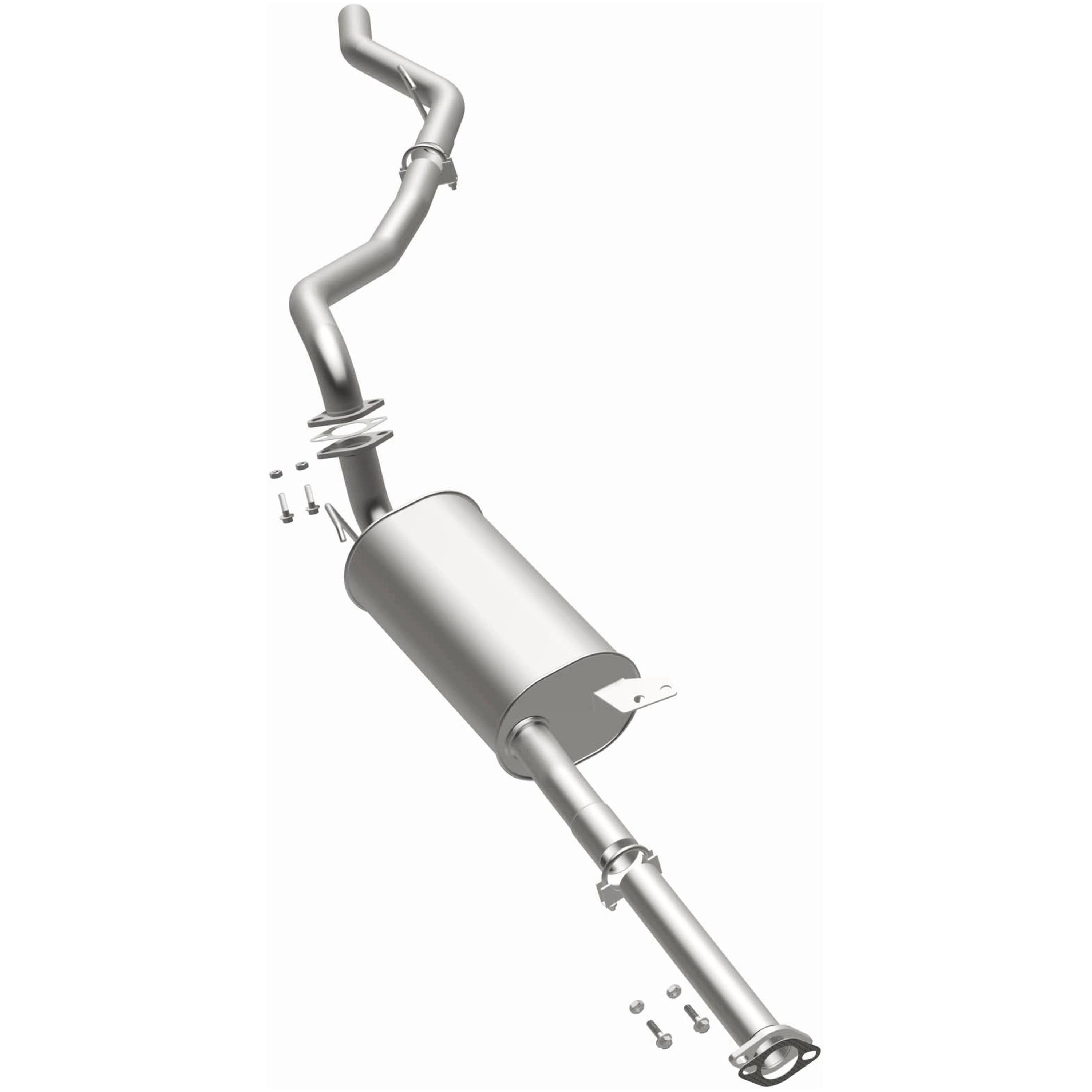 BRExhaust OE Replacement Exhaust System Kit 106-0304: Compatible with 1998-1999 Acura SLX 3.5L, 1998-2002 Isuzu Trooper 3.5L