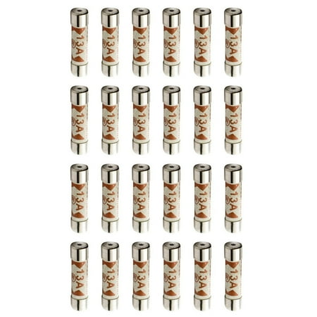 

AQITTI Household Goods Domestic 13Amp 13A 25Pcs Plug Fuses British Household Top Cartridge Tools & Home Improvement Home Decoration Household Tool