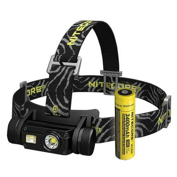 NITECORE HC65 1000 Lumen White/Red/High CRI Output Micro-USB Rechargeable Headlamp -Battery Included