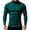 A-Emerald Green, variant on Compression Shirt Men Long Sleeve Solid Color Mock Neck Lightweight Fall Winter Daily Base Layer Thermal Shirts for Men (Navy ,XL)