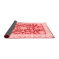 thumbnail image 2 of Ahgly Company Indoor Square Abstract Red Modern Area Rugs, 4' Square, 2 of 4