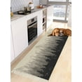 thumbnail image 3 of Grey Forest Tree,Hallway Runner Rug 2x6ft,Retro Mountain Wood-land Misty Landscape Washable Woven Living Room Bedroom Kitchen Bathrom Carpet with Tassels,Indoor Outdoor Throw Door Mat for Entryway, 3 of 5