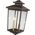 thumbnail image 4 of 4643-PBZ Millennium Lighting Eldrick - 2 Light Outdoor Hanging Lantern-17.9 Inches Tall and 8.3 Inches Wide-Powder Coat Bronze Finish, 4 of 5