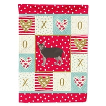 Carolines Treasures CK5639CHF Lykoi 1 Cat Love Flag Canvas House Size Large multicolor