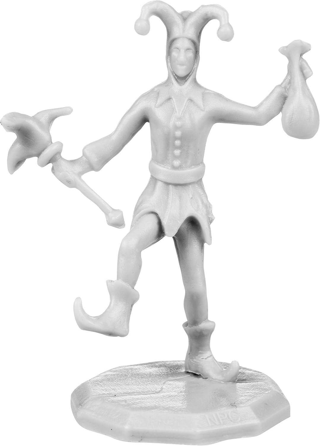 Monster Townsfolk Mini Fantasy Figures Set- 64 NPC Miniatures - 1" Hex Nobility, Merchants, and More - Compatible with DND Dungeons Dragons, Pathfinder, RPG Tabletop-Games - Great Gift Idea