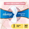 thumbnail image 1 of Always Sensible avec Serviettes FlexFoam, Taille 1, Régulières, avec Ailes, Non Parfumées, 1 of 17