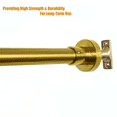 thumbnail image 4 of Adjustable Expandable Wall-Mounted Shower Rod, 47-84 Inch, Stainless Steel, Brushed Gold, 4 of 7