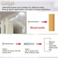 thumbnail image 4 of FLY HAWK White Curtain Rod Kit - 5/8" Adjustable Curtain Rods for Window 30" to 93", Including Two Brackets, 4 of 8