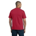 thumbnail image 2 of Port & Company PC55P Men's 50/50 Cotton/Poly with Pocket T-Shirt, 2 of 2